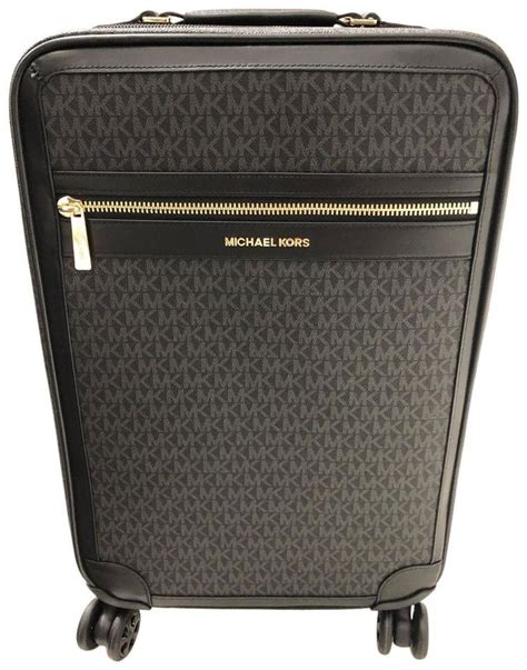 black michael kors luggage|michael kors luggage on sale.